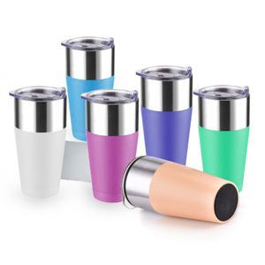 Vaso de acero inoxidable de doble pared Regalo de invierno 20oz