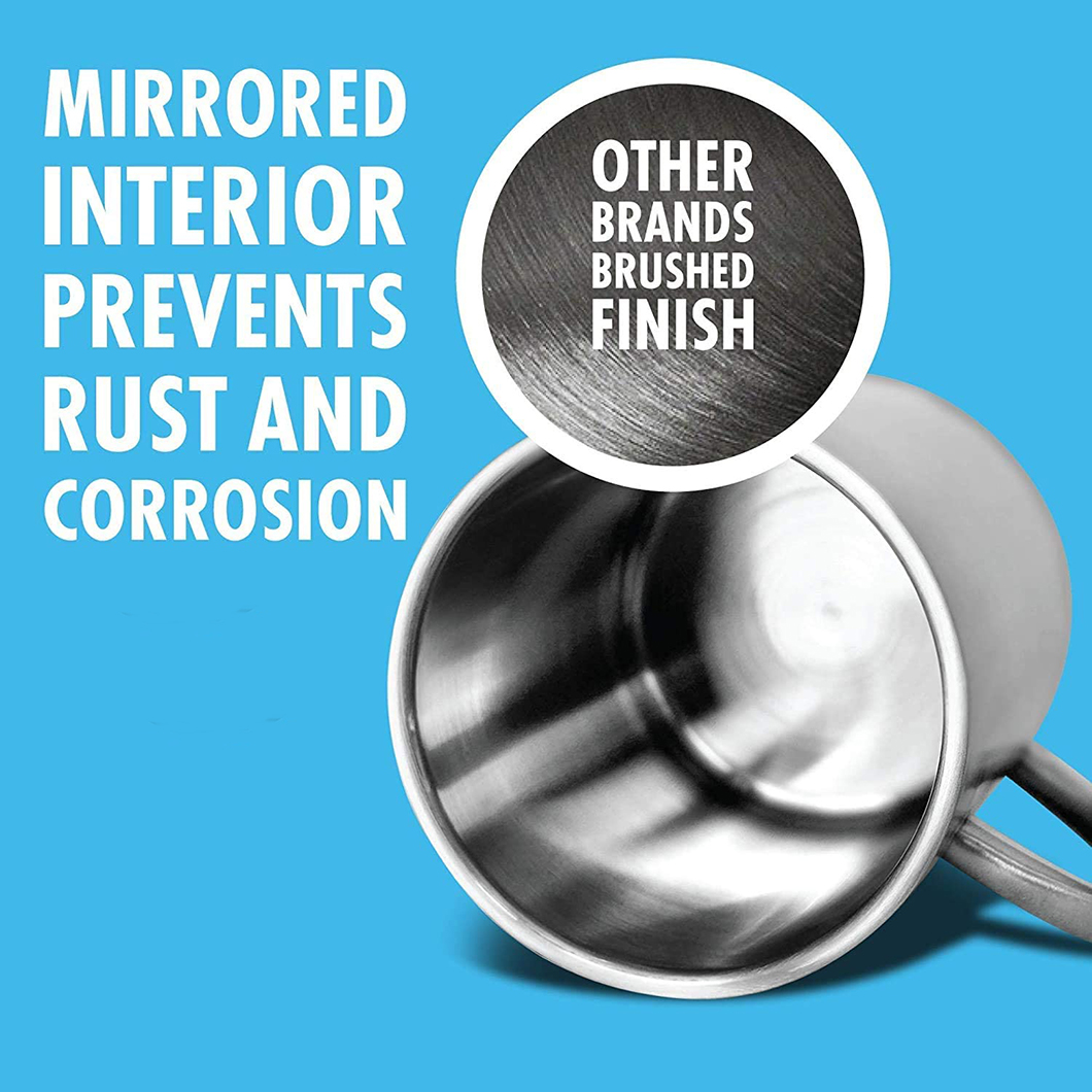 Wholesell Tazas de caf&eacute; de acero inoxidable barato para promoci&oacute;n 