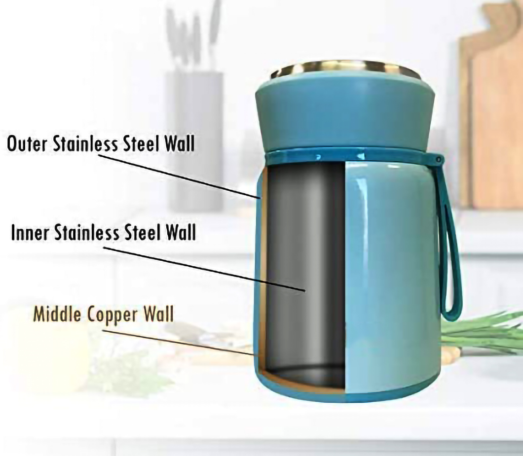 Contenedor de alimentos aislados