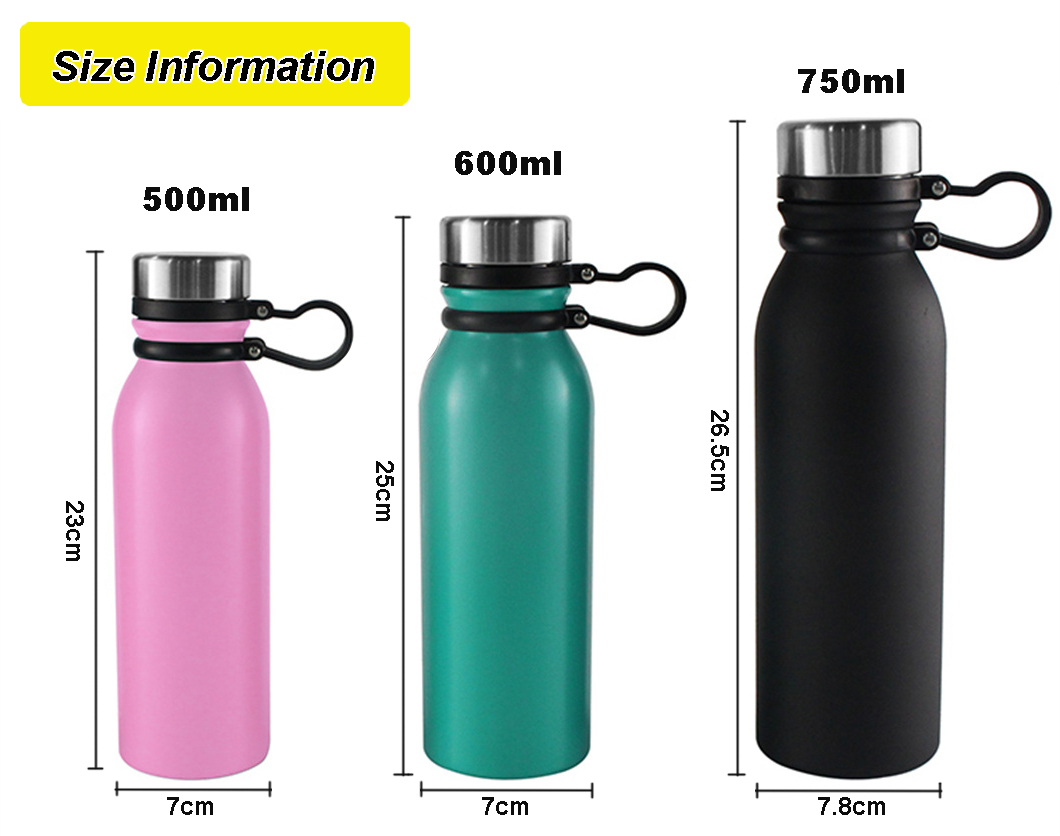 Botella de agua caliente de acero inoxidable personalizado 