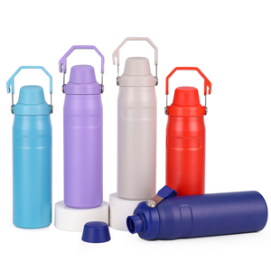 Botella de agua de vacío aerolight de flujo de hielo con tapa de flujo rápido