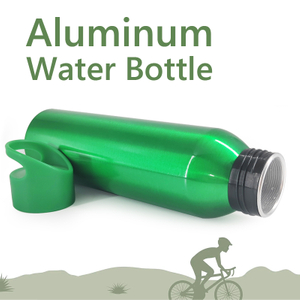 Botellas de agua de metal personalizadas para bicicleta, fábrica de camping 