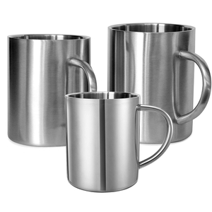 Tazas baratas de la taza de café del acero inoxidable de Wholesell para la promoción 