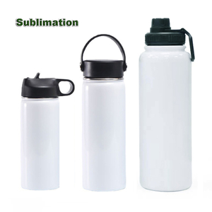 Botella de agua aislada del metal de la sublimación del regalo modificado para requisitos particulares de DIY 