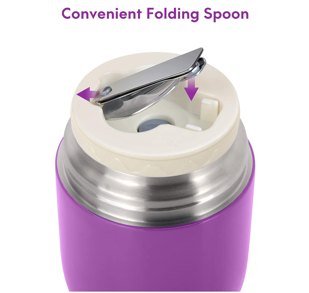 Fabricante de frasco de alimentos para ni&ntilde;os aislados aislados de acero inoxidable 