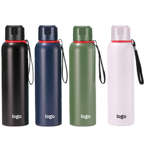 Botella de agua de viaje aislada personalizada aislada de acero inoxidable