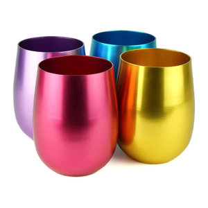 Fabricantes de vasos de aluminio desechables personalizados de China
