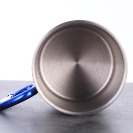 Tazas de acero de acero inoxidable para acampares para acampares