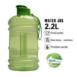 Jarra grande de botella de agua para gimnasio al por mayor de 1 galón y 128 oz