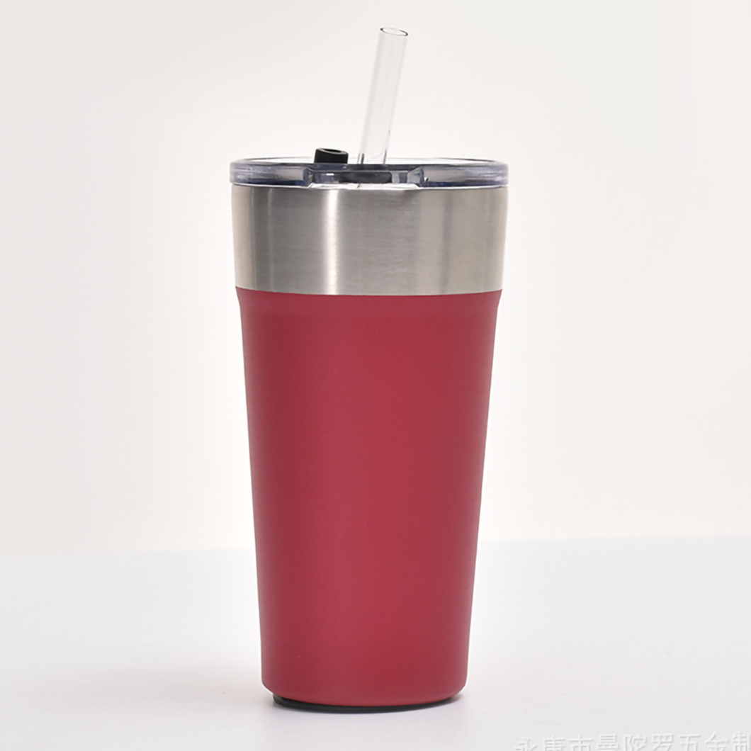 Wholesell Mantenga un vaso de cerveza de acero inoxidable fr&iacute;o con abridor