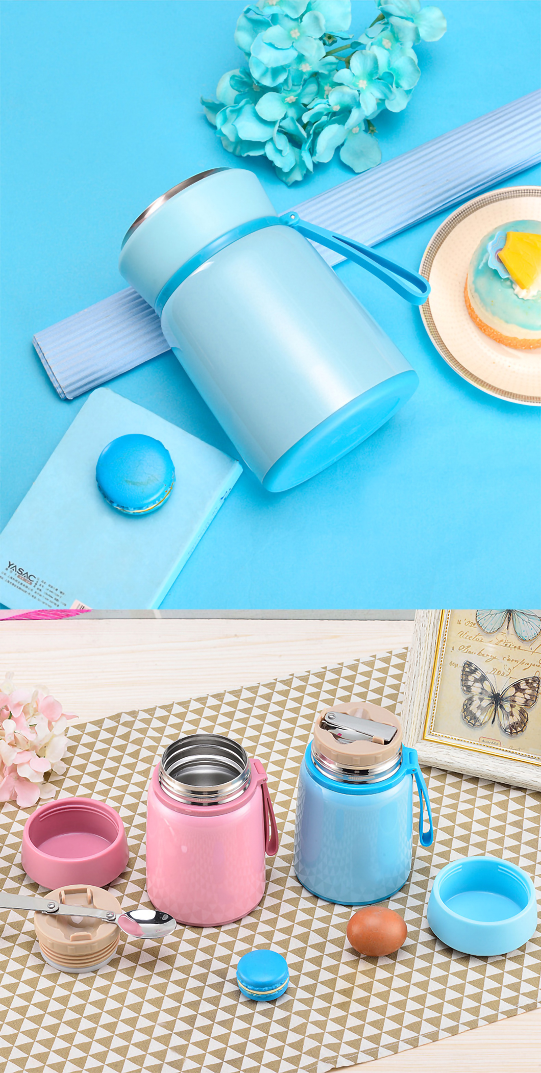 Contenedor de alimentos aislado 