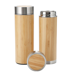 Bambú de acero inoxidable Termos Termos Fabricantes de botellas