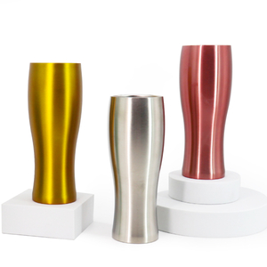 Vaso de cerveza con doble aislamiento de pinta de acero inoxidable 