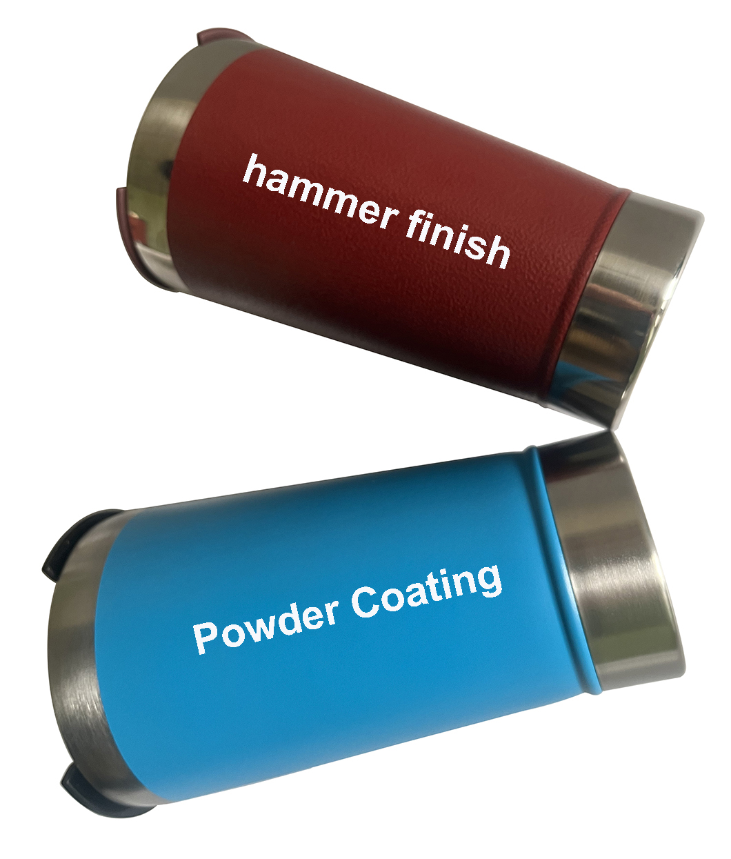 Wholesell Mantenga fr&iacute;as tazas de cerveza de metal reutilizable con abridor