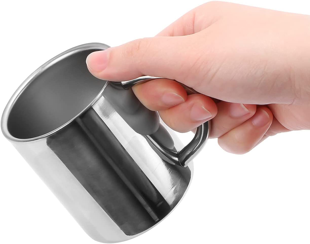 Wholesell Tazas de caf&eacute; de acero inoxidable barato para promoci&oacute;n 