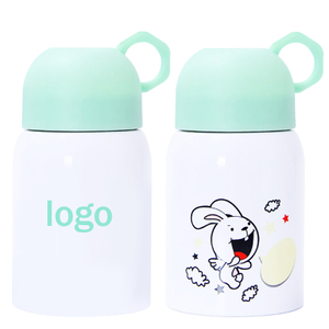 Sourcing Frasco ancho de acero inoxidable con tapa con boquilla a prueba de fugas