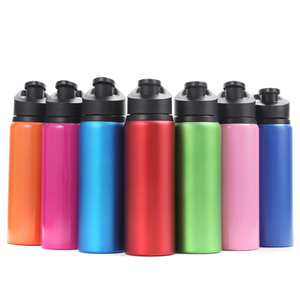 Botella de agua deportiva de acero inoxidable Taza resistente de una sola capa