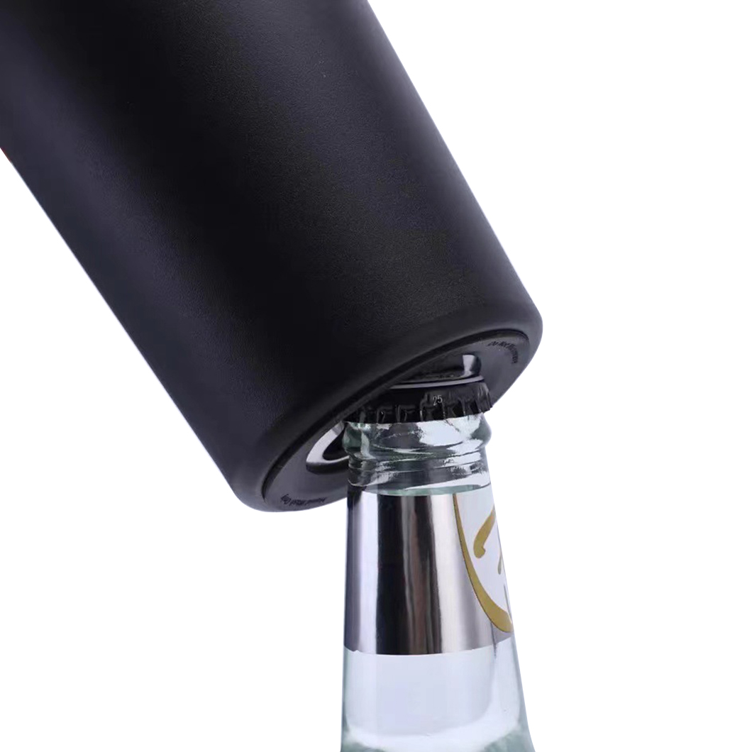 Wholesell Mantenga un vaso de cerveza de acero inoxidable fr&iacute;o con abridor