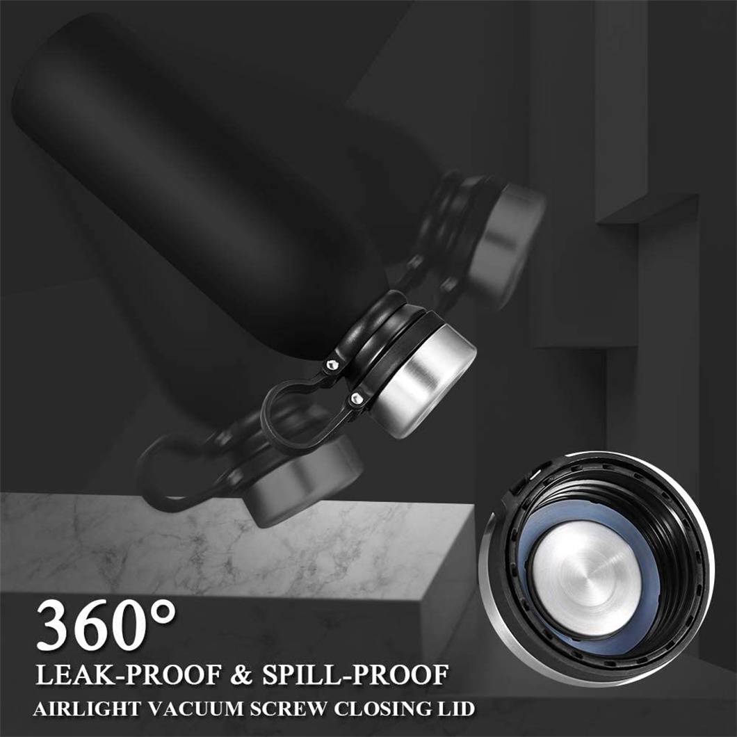 Botella de agua caliente de acero inoxidable personalizado 