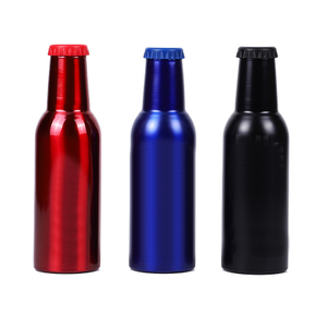 Venta caliente Botella de agua de forma de cola de acero inoxidable